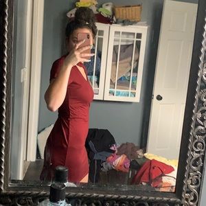 t-shirt dress with cut out